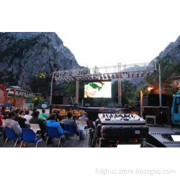 High Brightness SMD 3 in 1 Outdoor Stage LED Screen 576mm x